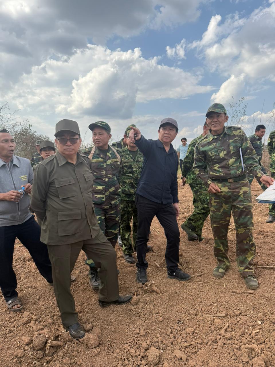 ການເຄື່ອນໄຫວວຽກງານຊາຍແດນຂອງ ທ່ານຮອງລັດຖະມົນຕີກະຊວງການຕ່າງປະເທດ  ຢູ່ ແຂວງໄຊຍະບູລີ